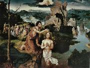 Joachim Patinir Le Bapteme du Christ oil painting artist